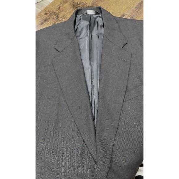 Brooks Brothers Sports Elegant Coat Blazer  Suit Men's Black Gray 44R - Picture 8 of 8